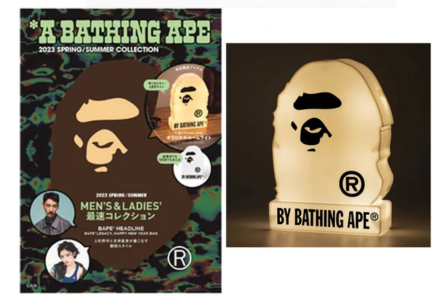 A BATHING APE 2023 SPRING / SUMMER COLLECTION w/ LED ROOM LIGHT