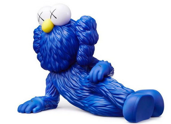 KAWS TIME OFF Vinyl Figure Blue – shoegamemanila KAWS TIME OFF Vinyl Figure Blue – shoegamemanila