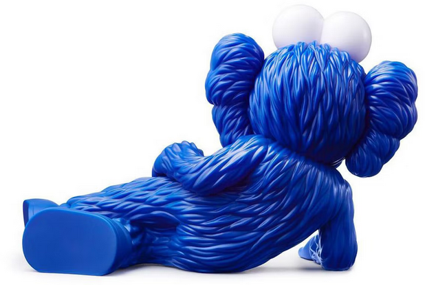 KAWS TIME OFF Vinyl Figure Blue