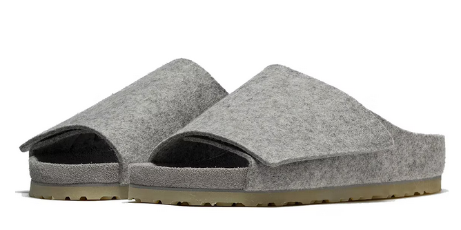 Birkenstock Los Feliz Wool Felt Fear Of God Cement Melange