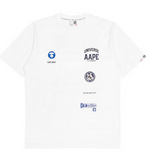 Load image into Gallery viewer, AAPE Moonface patch logo tee WHITE
