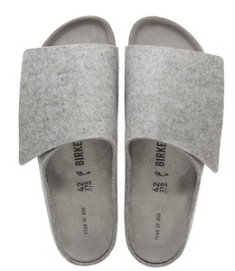 Birkenstock Los Feliz Wool Felt Fear Of God Cement Melange