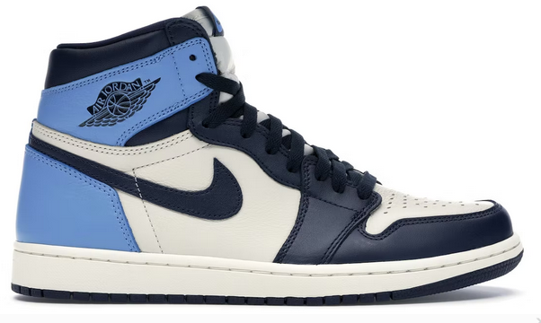 Jordan 1 Retro High Obsidian UNC