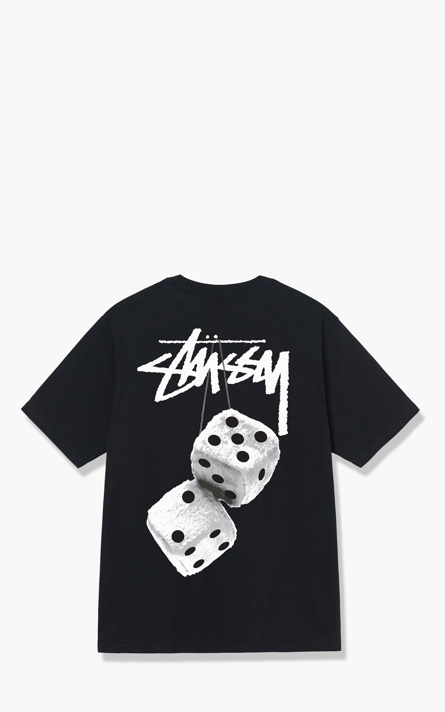 Stüssy Fuzzy Dice Tee Black