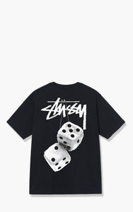 Stüssy Fuzzy Dice Tee Black