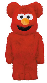 Load image into Gallery viewer, Bearbrick x Sesame Street Elmo Costume Ver. 2 400%
