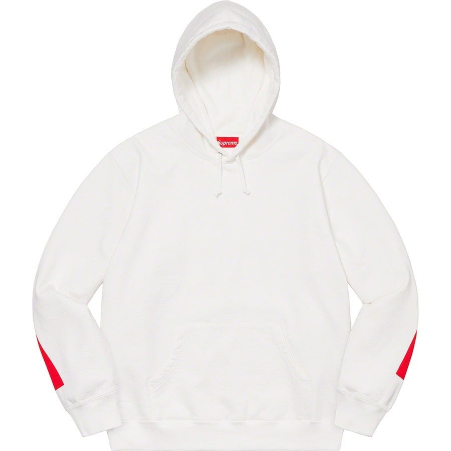 Supreme Big Logo Hooded Sweatshirt White