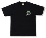 Load image into Gallery viewer, BAPE ABC Camo WGM Ape Head Tee Black/Green

