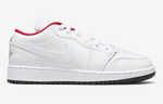 Load image into Gallery viewer, Jordan 1 Low White Red Black (GS)
