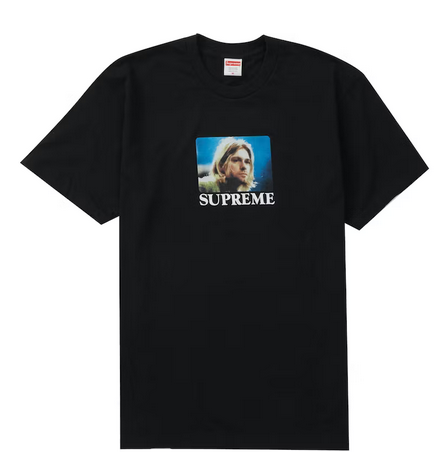 Supreme Kurt Cobain Tee Black