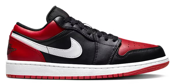 Jordan 1 Low Alternate Bred Toe