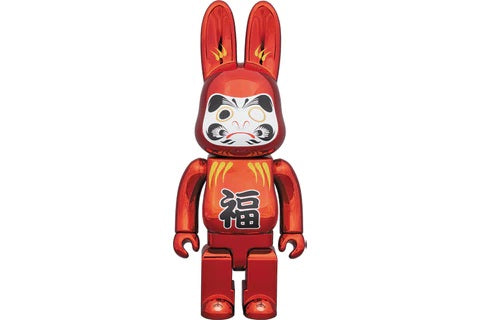 Bearbrick Rabbrick Tatsumi 400% Red Plated