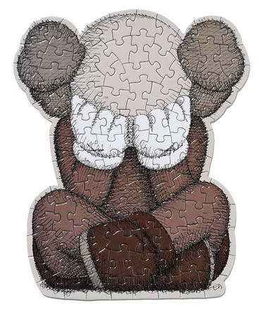 KAWS Tokyo First Separated Jigsaw Puzzle (Framed)