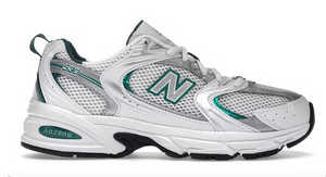 New Balance 530 White Silver Green