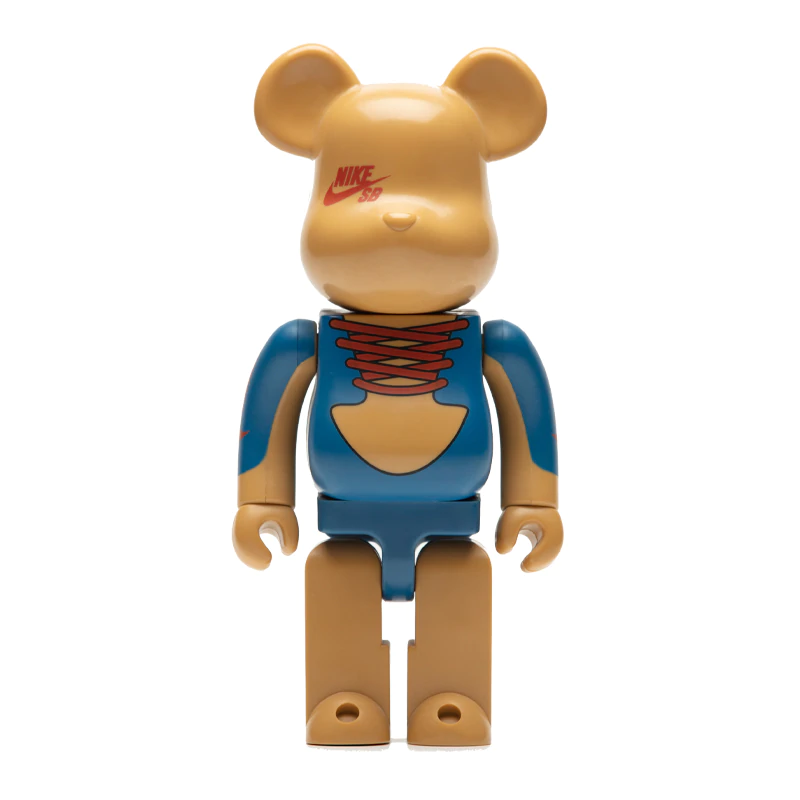 Bearbrick Nike SB 400% Set Bearbrick Blue/Brown