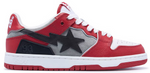 Load image into Gallery viewer, A Bathing Ape Bape SK8 Sta Red Grey
