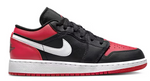 Load image into Gallery viewer, Jordan 1 Low Alternate Bred Toe (GS)
