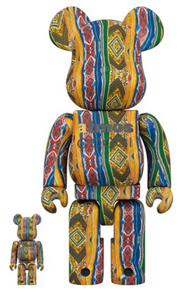 Bearbrick x atmos x COOGI 100% & 400% Set