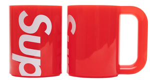 Supreme Heller Mugs (Set of 2) Red