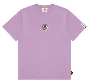 Baby Milo short sleeve Flower Tee Purple