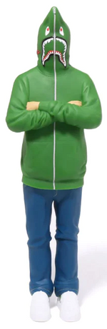 Load image into Gallery viewer, A BATHING APE BAPE PLAY 2ND SHARK FIGURE Green
