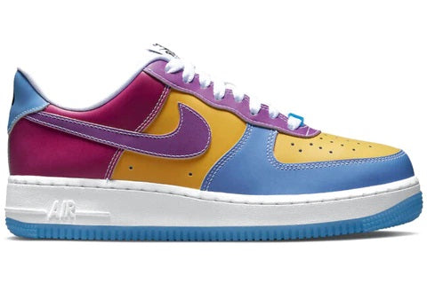Nike Footwear Nike Air Force Purple Yellow Blue Nike Air Force Low