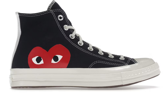 Converse Chuck Taylor All-Star 70 Hi Comme des Garcons PLAY Black