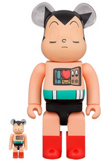 Load image into Gallery viewer, Bearbrick Astro Boy Sleeping Ver. 100% &amp; 400% Set
