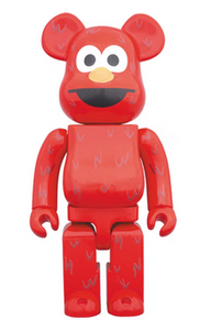 Bearbrick x Sesame Street Elmo 1000% Red