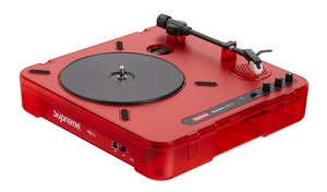 Supreme Numark PT01 Portable Turntable Red