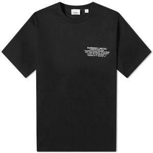 Burberry Abel Coordinates Logo Tee Black