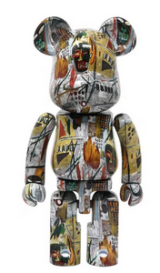 Bearbrick Medicom Super Alloyed Jean-Michel Basquiat 200% Multi