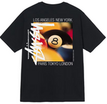 Load image into Gallery viewer, Stussy Billiards Tee Black
