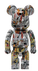 Load image into Gallery viewer, Bearbrick Medicom Super Alloyed Jean-Michel Basquiat 200% Multi
