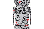 Load image into Gallery viewer, Bearbrick Keith Haring #8 100% &amp; 400% Set
