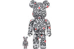 Load image into Gallery viewer, Bearbrick Keith Haring #8 100% &amp; 400% Set
