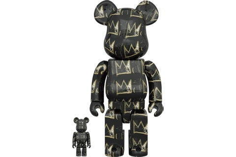 Bearbrick Jean-Michel Basquiat #8 100% & 400% Set