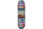 Load image into Gallery viewer, Supreme Distorted Logo Skateboard Deck Black
