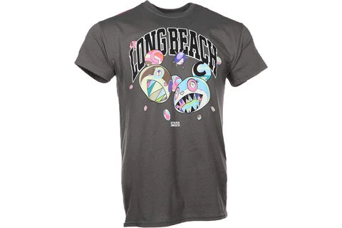 Takashi Murakami ComplexCon Long Beach Discord Tee Heather Grey