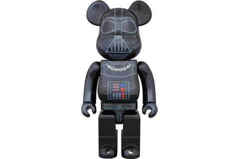 Bearbrick Darth Vader Chrome Ver. 400%Black