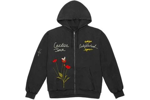 Travis Scott Cactus Jack x Neighborhood Carousel Hoodie Black