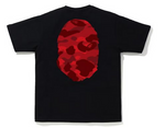 Load image into Gallery viewer, BAPE Color Camo Big Ape Head T-Shirt (SS20) Black/Red
