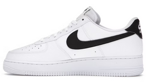 Nike Air Force 1 Low '07 White Black Pebbled Leather