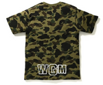 Load image into Gallery viewer, BAPE 1st Camo Shark Tee Green/Camo
