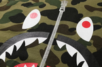 Load image into Gallery viewer, BAPE 1st Camo Shark Tee Green/Camo
