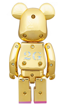 Bearbrick Hajime Sorayama Chogokin (2G Exclusive) 200% Gold