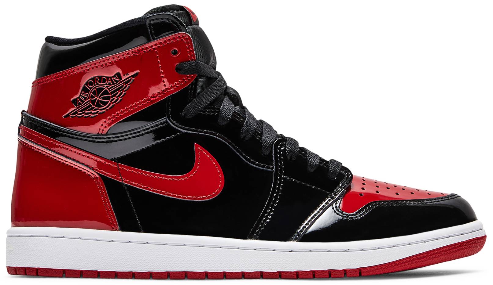 Jordan 1 Retro High OG Patent Bred shoegamemanila