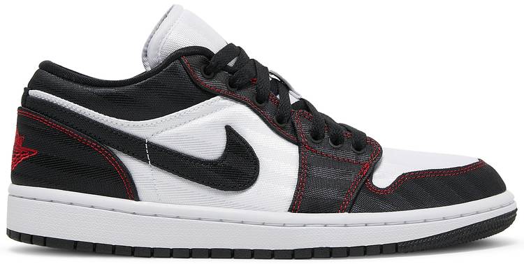 Jordan 1 Low SE Utility White Black Gym Red (W)