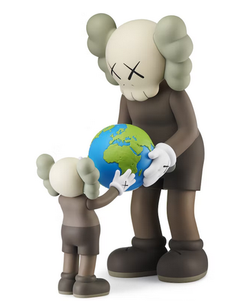 KAWS THE PROMISE Vinyl Figure Brown