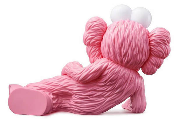 KAWS TIME OFF Vinyl Figure Pink